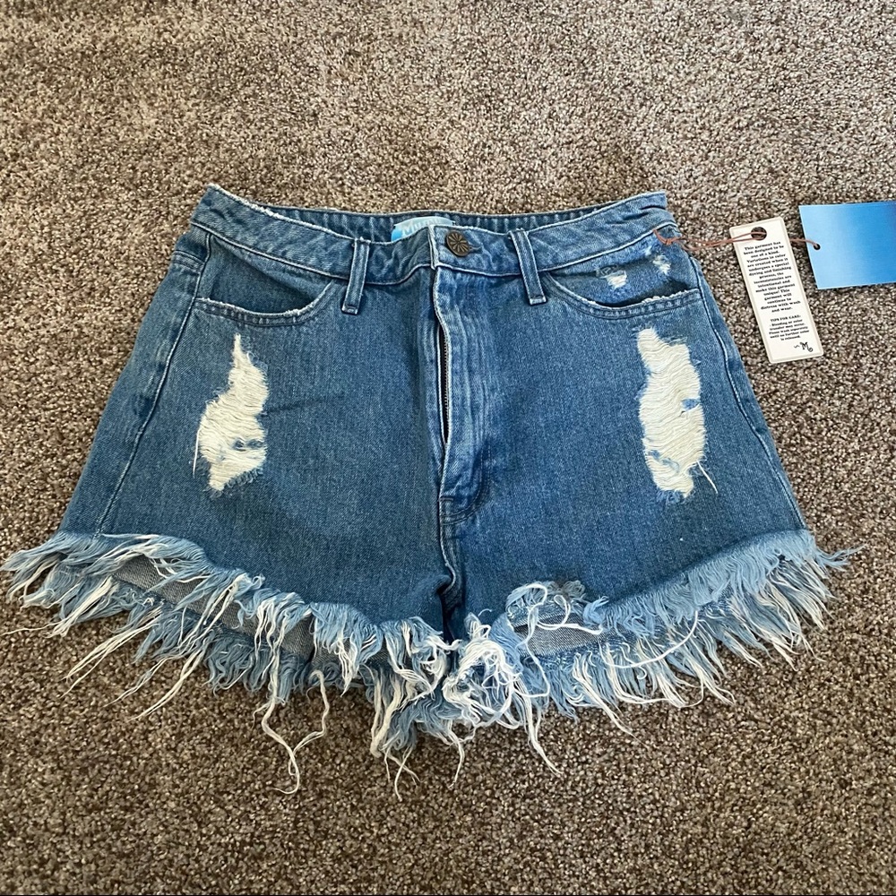 NWT Show Me Your Mumu Houston High Waisted Shorts